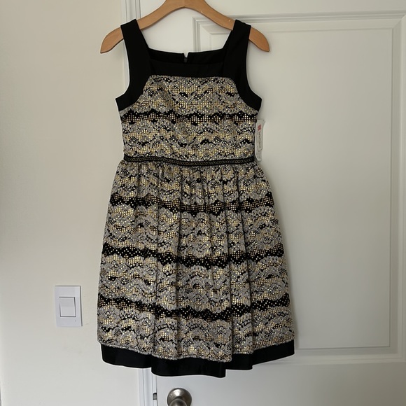 BADGLEY MISCHKA BELLE TULE DRESS SIZE 16 MSRP $75.00 NWT - Picture 1 of 9